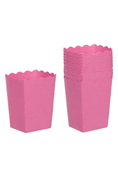 OEM Fuchsia Snack Boxes 8x8x12cm - 10pcs