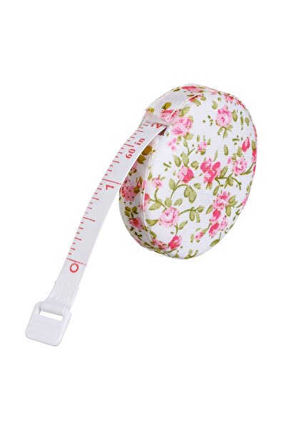 OEM Tailor's Tape Measure with Floral Cover Ø5x1cm - 1.50m