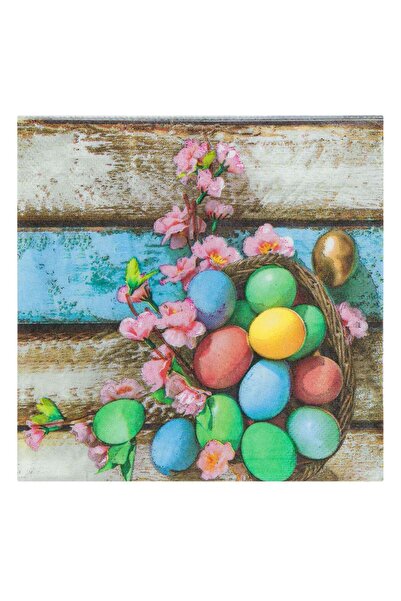 OEM Servetele de Masa Cos cu Oua de Paste 33x33cm - 20buc