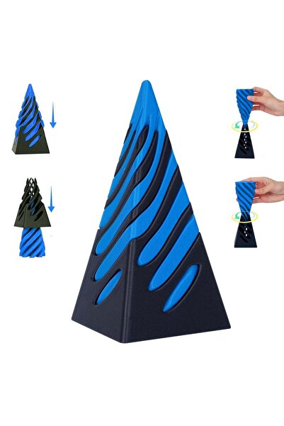 OEM Jucarie Fidget Piramida Colorata 3D