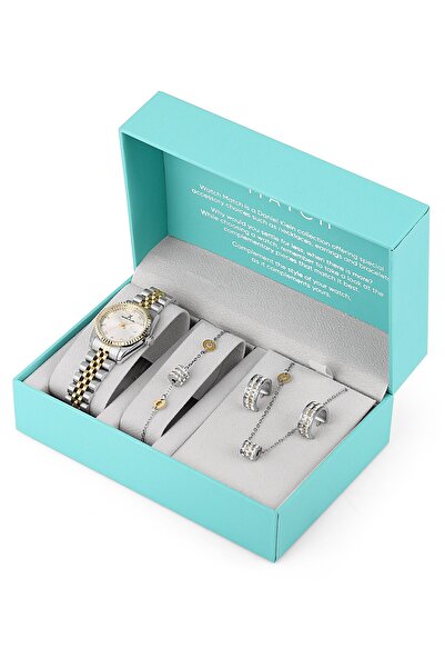 Daniel Klein Special Edition Women's Wristwatch Set with Bracelet, Earrings, ...