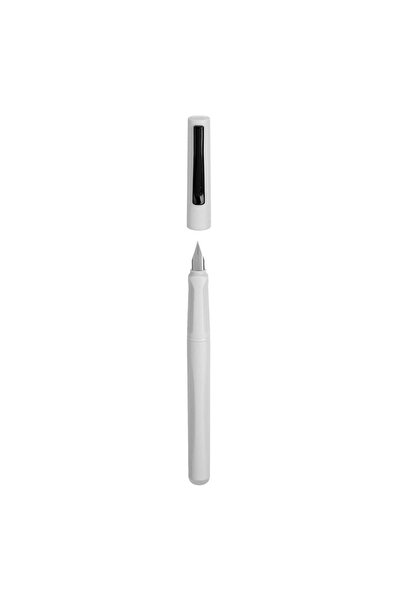 OEM Matte White Pen with Eraser