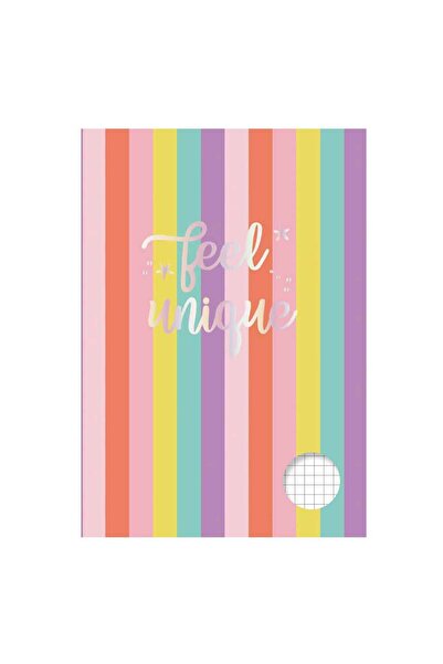 OEM Caiet A5 Matematica Coperta cu Dungi Colorate - 60F