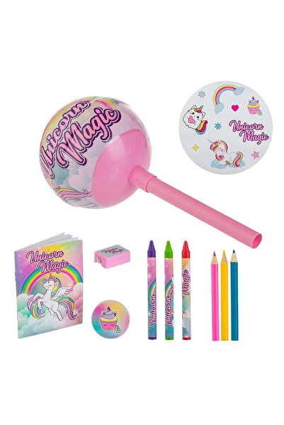OEM Lolipop Unicorn School Set - 10 pieces