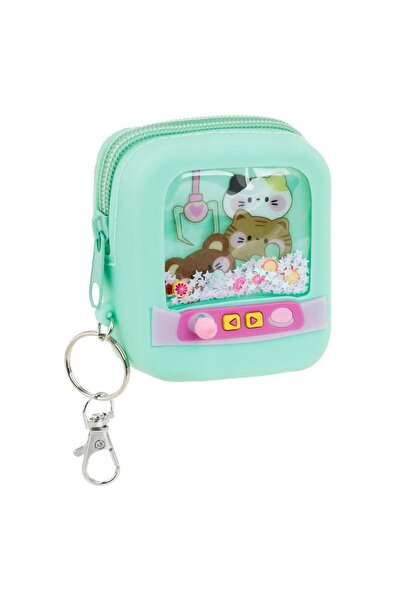 OEM Green Silicone Wallet - Keychain with Video Game Pattern Pliers with Tedd...