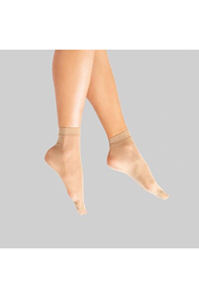 OEM Mousse Short Socks Caramel 20 DEN One Size - 2 pairs