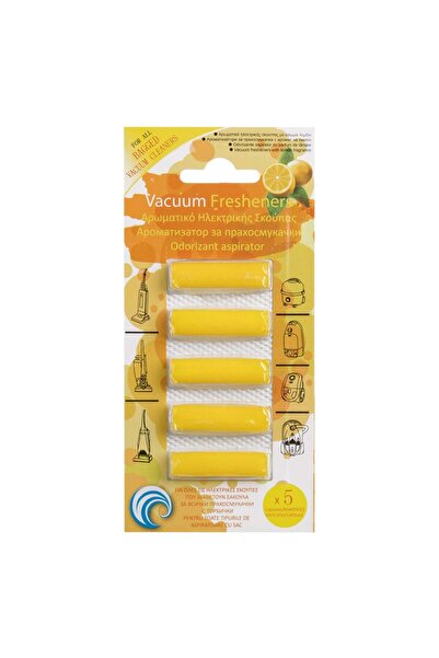 OEM Lemon Aroma Air Freshener for Vacuum Cleaner Bags - 5pcs