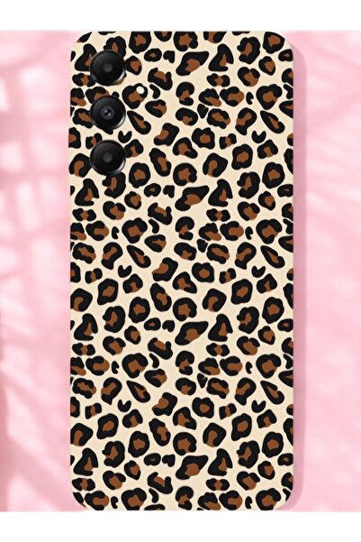 Poyem Aksesuar حافظة سامسونج A05s بنمط الفهد