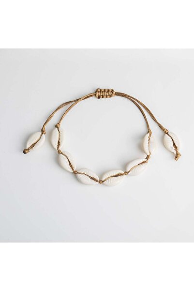 OEM Brown Lace Anklet with Shells for Women