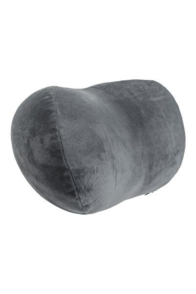 OEM Foam Pillow with Velvety Gray Surface for Cervical Support 26x18cm