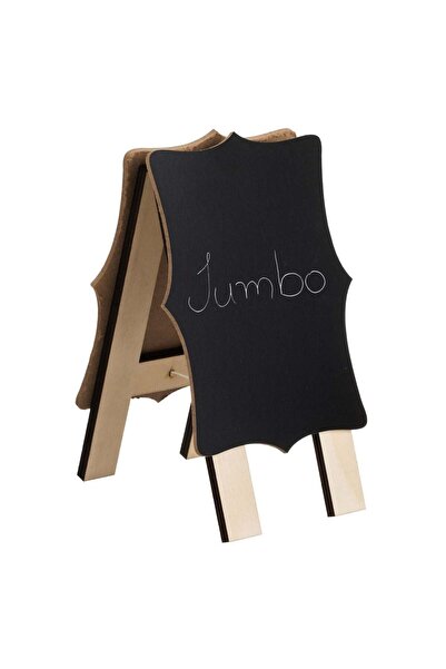 OEM Sevalet cu Tabla Neagra Dubla pentru Masa de Petrecere 10.5x2x17.5cm