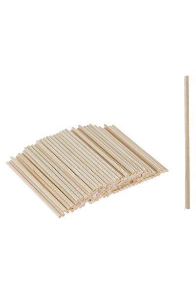 OEM Natural Color Round Sticks for Creations Ø0.4x10cm - 120pcs
