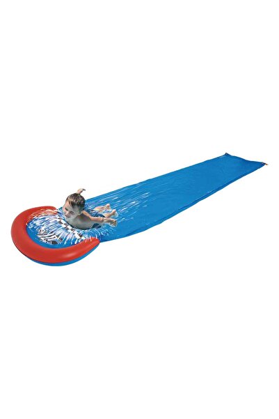 OEM Tobogan de Apa Gonflabil Bleu 4.88x0.90m