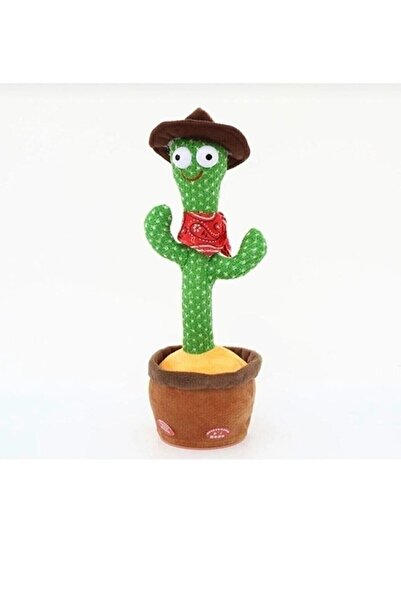 WATSING Konuşan Dans Eden Kaktüs Işıklı Şarjlı