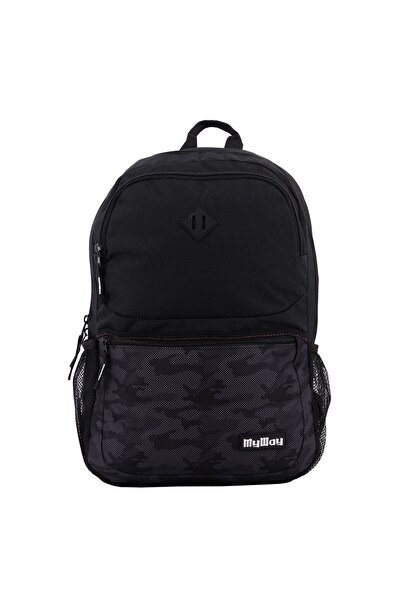 OEM Ghiozdan Negru Army - My Way