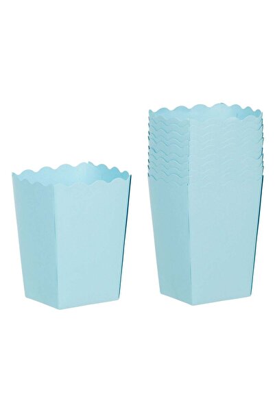 OEM Bleu Snack Boxes 8x8x12cm - 10pcs