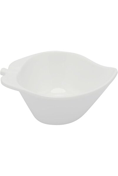 mastergold Leaf Shape Melamine Bowl – 8cm Small White Serving Dish for Restau...