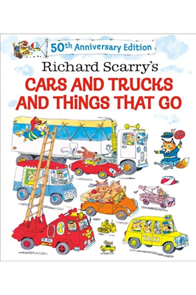 Book Boss سيارات وشاحنات وأشياء تسير لريتشارد سكاري: طبعة الذكرى الخمسين