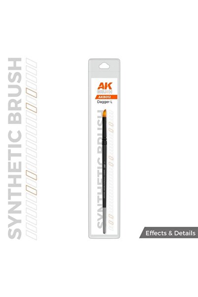 Ak İnteractive فرشاة طلاء ذات شعيرات صناعية من نوع AK AKB012 No.L H*nçer Uclu