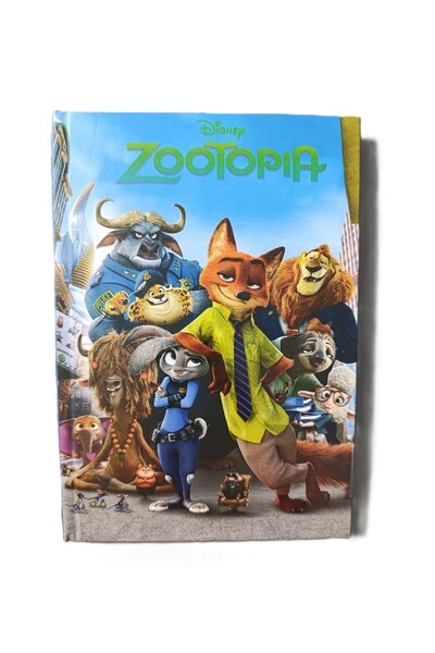 şahane parti دفتر ملاحظات تذكاري بتصميم زوتوبيا مقاس A5