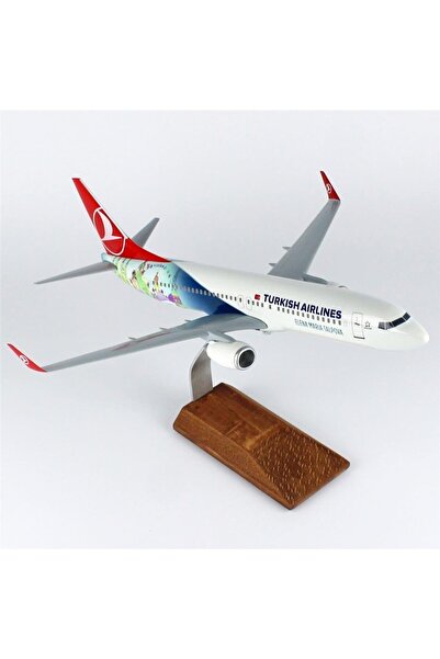 eternal collectibles THY018 1/100 Ölçek, THY Barcelona B737-800 Yolcu Uçağı, ...