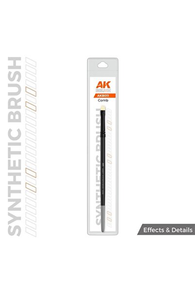 Ak İnteractive Ak Akb011 Scalloped Tip, Synthetic Bristle Paint Brush