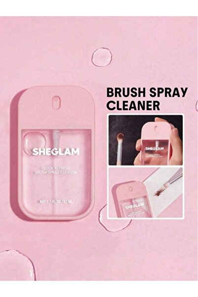 SHEGLAM Quick Refresh Brush Spray Cleaner-Quick Refresh Fırça Temizleme Sprey...