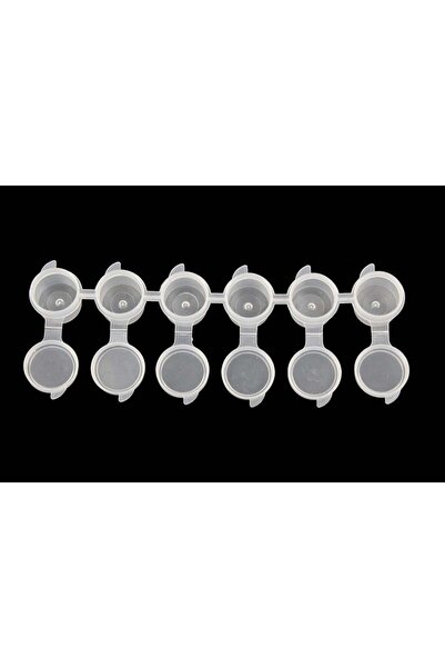 Generic Brand وعاء تخزين الطلاء بغطاء من وينجارد WG02، 6 أقسام، 6 × 4.5 مل.