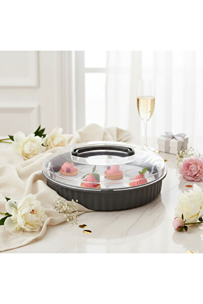 YAZICI Plus Pasta & Pastry Muffin Container – 3.8 L, Multi-Purpose Storage Co...