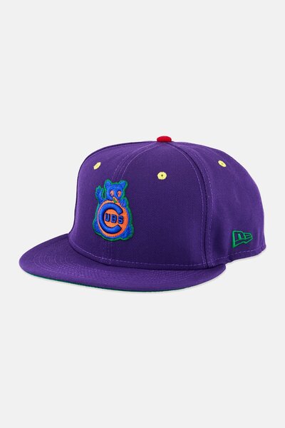 NEW ERA Men UBS All Star Game Fitted Cap, Purple