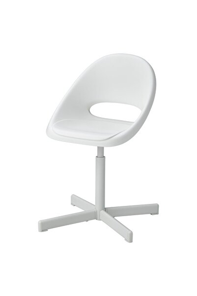 IKEA Scaun de birou pentru copii LOBERGET / SIBBEN, alb