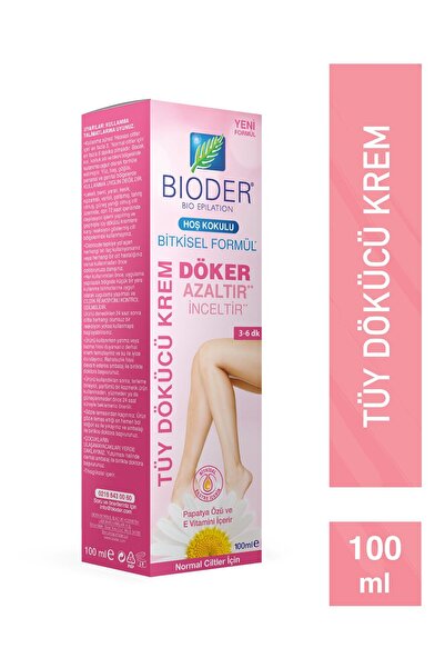 Bioder Tüy Dökücü Krem Normal Cilt 100 ml