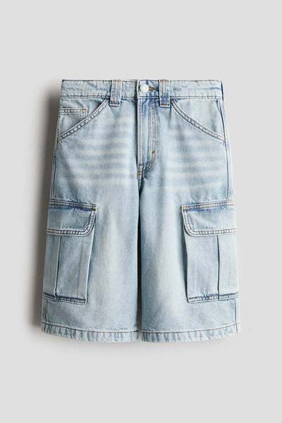 H&M Cargo denim shorts