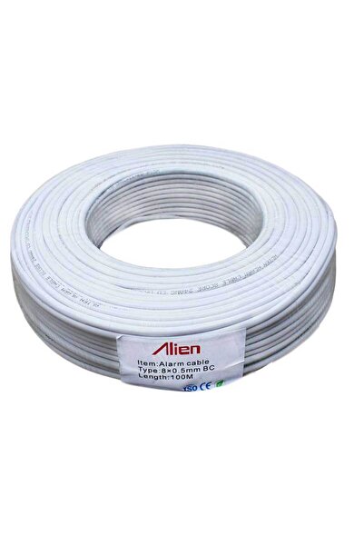 ALIEN Cablu de alarmă 8×0.5mm Cu 100m