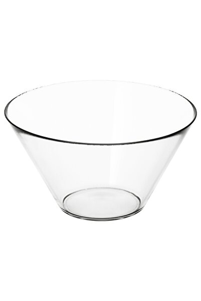 IKEA TRYGG Bowl, Transparent Glass, 28 cm
