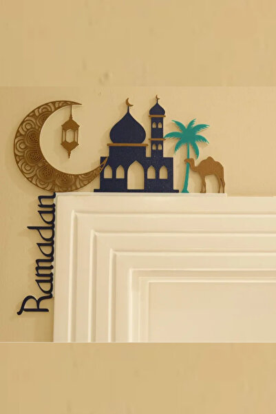 Genç 3D Ramazan Kapı Köşe Dekoru | Ramadan Door Corner Süsü | Ramazan Temalı ...