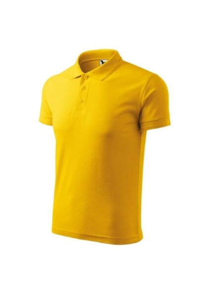 Malfini Men's polo shirt, Pique Polo 203, Yellow 4XL