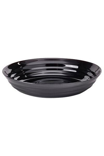 IKEA Farfurie adâncă NÄTBARB, Negru, 19 cm