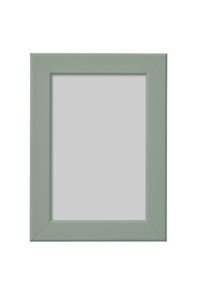IKEA FISKBO Frame, light green-grey, 10 x 15 cm