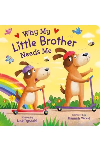 Book Boss لماذا يحتاجني أخي الصغير؟ – كتاب مصوّر مبطّن للأطفال الصغار