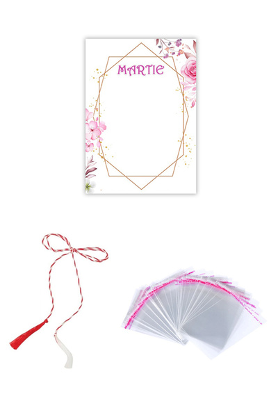 OEM Set March 6 50 pcs - card, pin, string