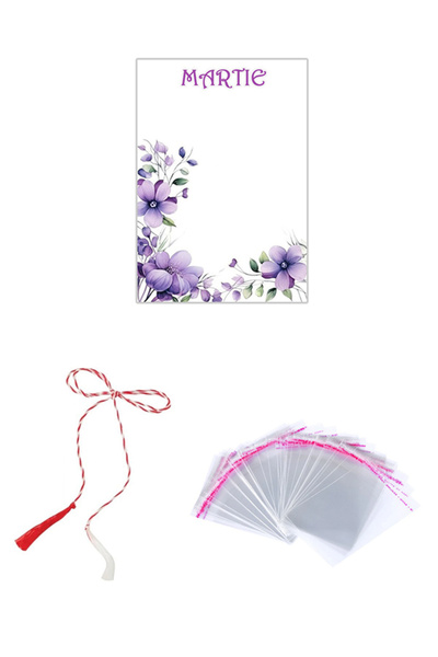 OEM Set 3 March 50 pcs - card, pin, string