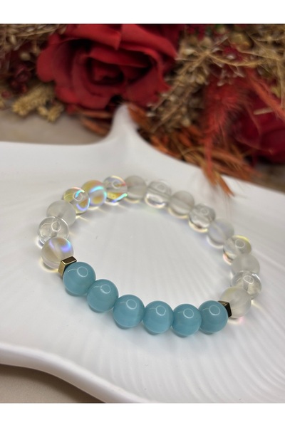 Moonstone Accessories عين القط الزرقاء والكوارتز الحراري والهيماتيت |   الهدو...