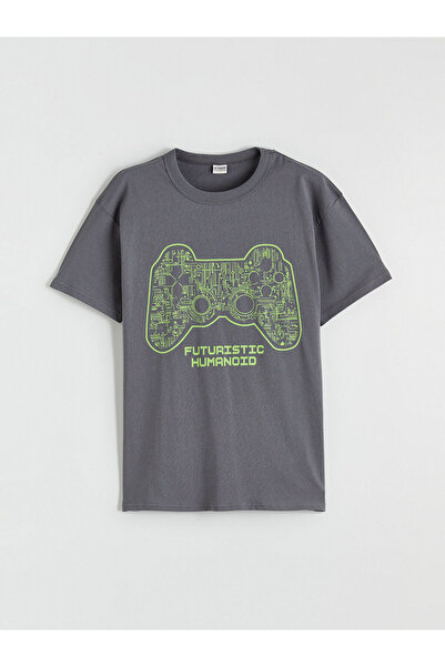 LC Waikiki Nevavm Difference Printed Boys' T-Shirt