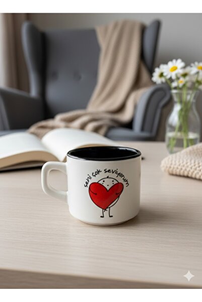 PALTO TASARIM I Love You Very Much White Venus Mug - Gift Mug Cup Mug