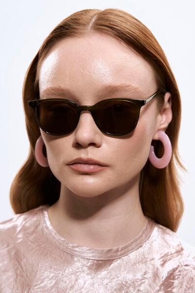 Bilge Karga Valery Green Brown Sunglasses