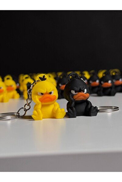 Çetin Tasarım43 Şaşkın ördek anahtarlık. Anahtarlık