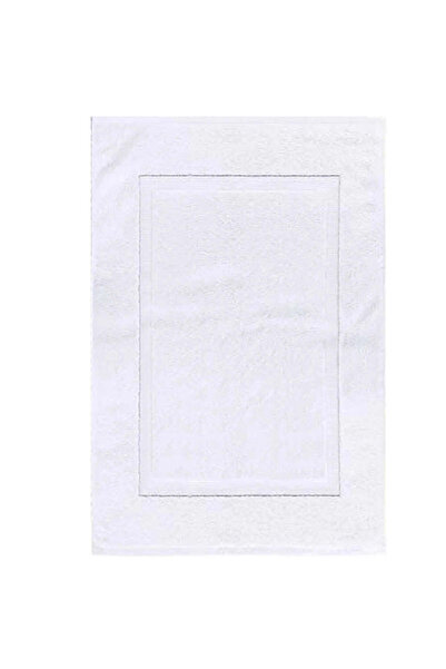 BYFT Iris Bath Mat 50 x 80 Cm 1000 Gsm White 100% Cotton Highly Absorbent Set...