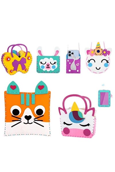 Generic Mini Dikiş Seti – Unicorn Figürlü, 6+ Yaş Çocuklar İçin Eğitici Aktiv...