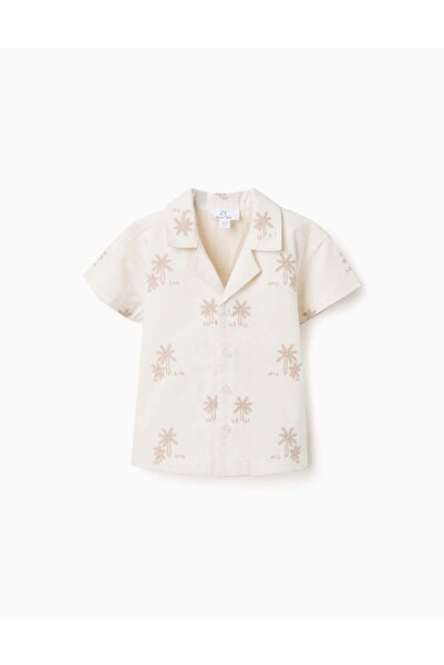 Ziddy SS SHIRT EMBROIDERY, WHITE, 12/18M